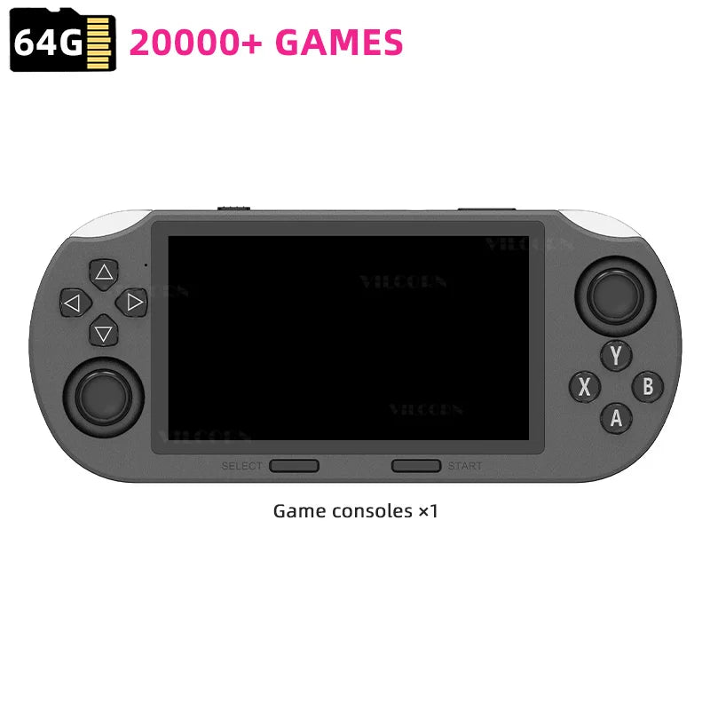SF3000 Retro Handheld Game Console 4.5inch IPS Portable Video Game Console 20000 Games Pocket Video Player