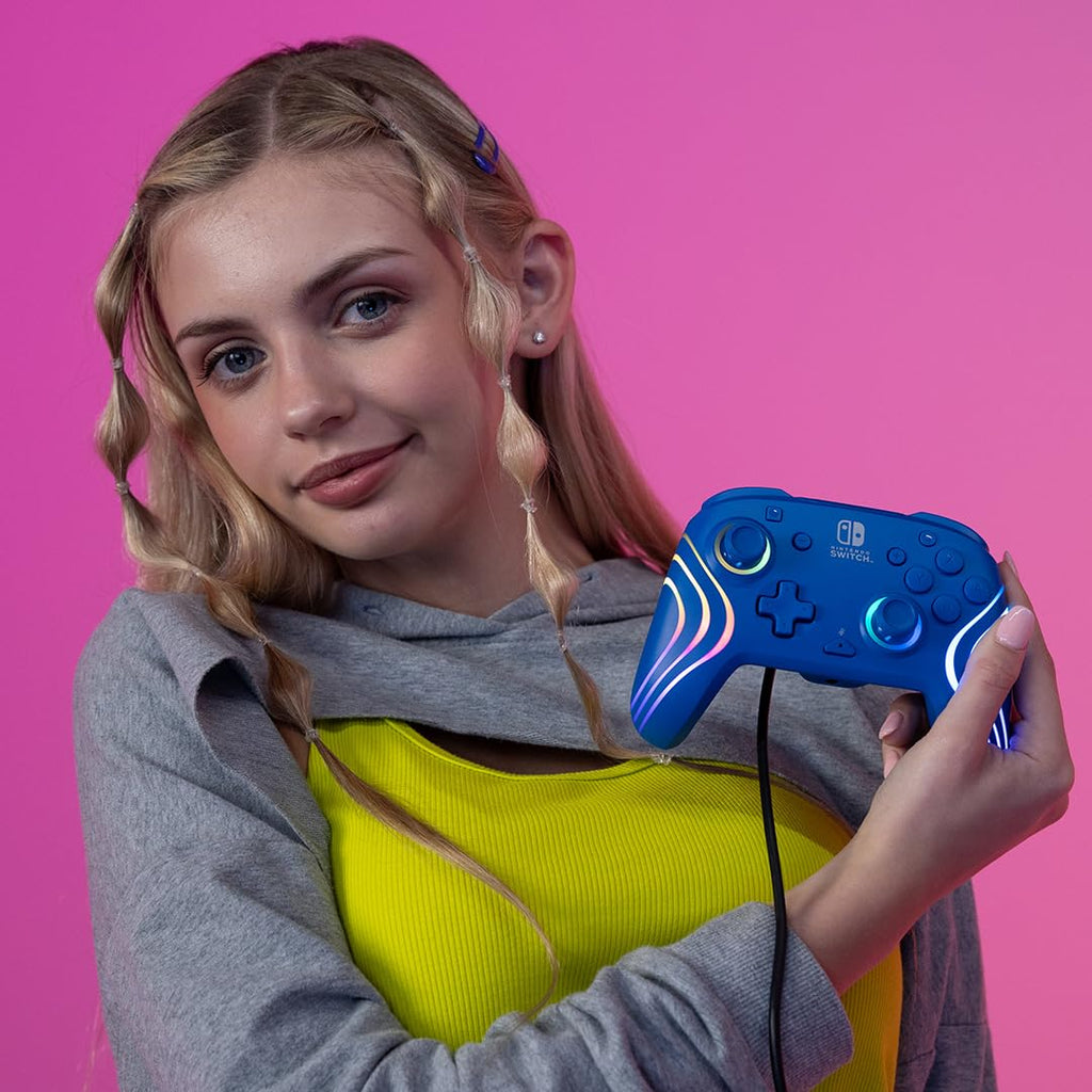 PDP Afterglow Wave Wireless Pro Controller for Nintendo Switch