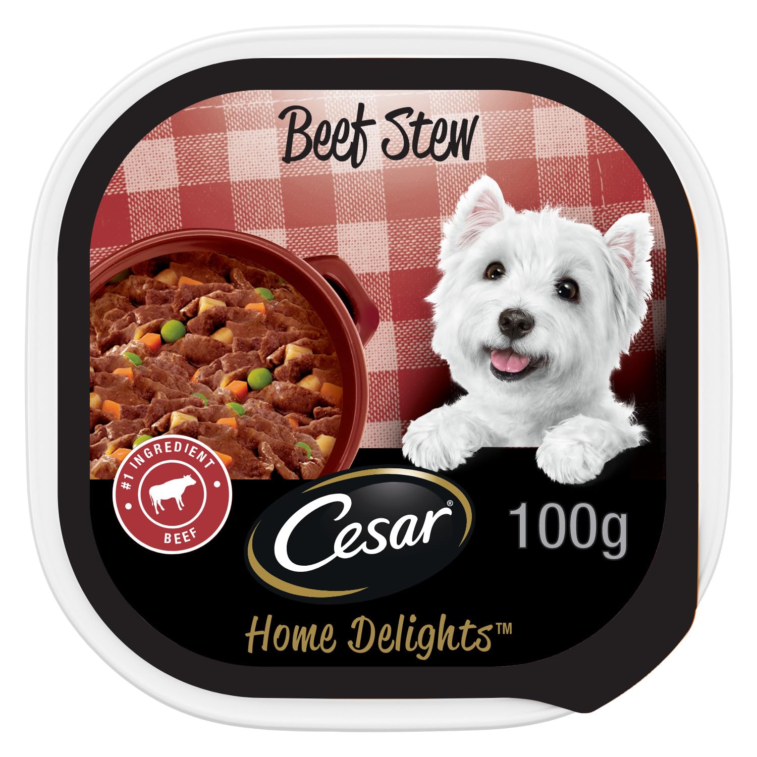 CESAR Home Delights Wet Dog Food - Beef Stew