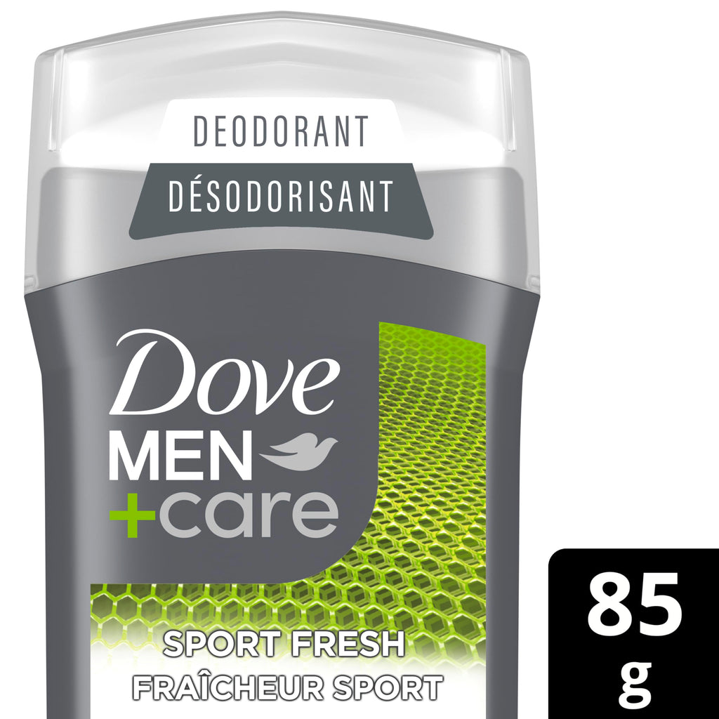 Dove Men+Care Deodorant Stick aluminum-free deodorant formula with 72-hour protection Sport Fresh and triple action moisturizer 85 g