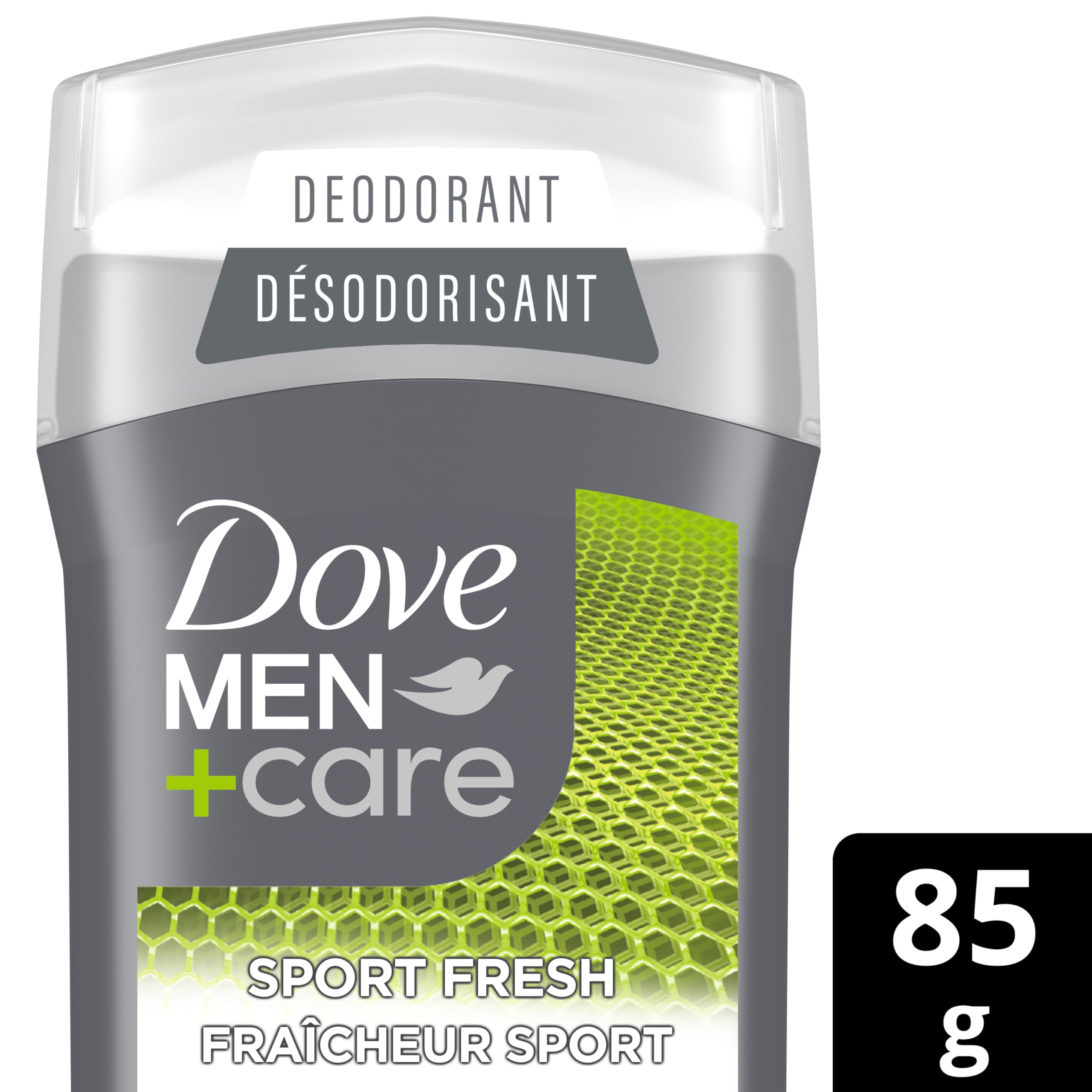Dove Men+Care Deodorant Stick aluminum-free deodorant formula with 72-hour protection Sport Fresh and triple action moisturizer 85 g