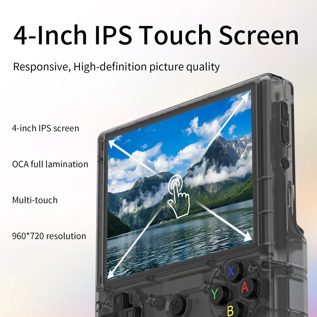 Anbernic RG406V Handheld Game Console RG 406V 4-inch IPS Multi-touch Screen Retro Game Console 128G UFS2.2 Android 13 5500mAh
