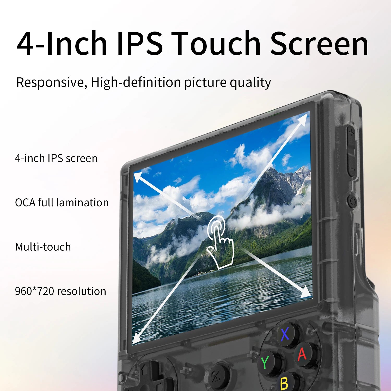 Anbernic RG406V Handheld Game Console RG 406V 4-inch IPS Multi-touch Screen Retro Game Console 128G UFS2.2 Android 13 5500mAh