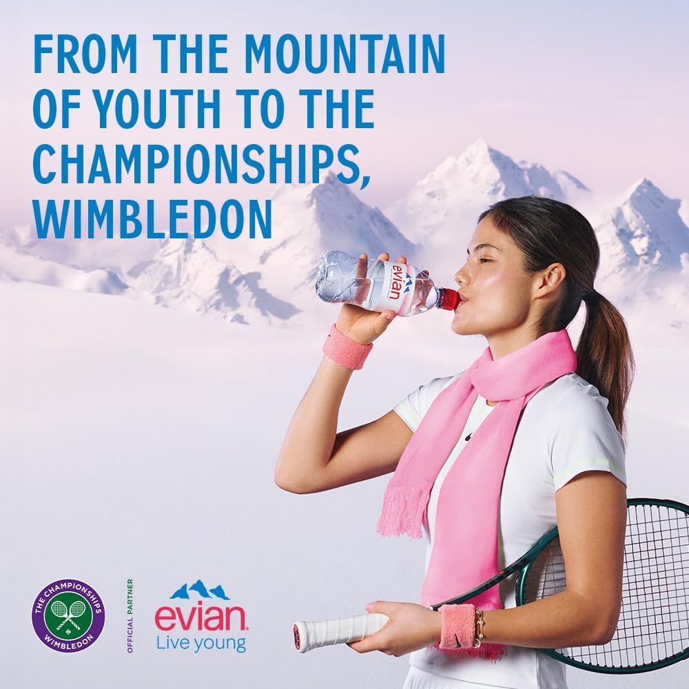 Evian Pet, Pack of 6, Disposable (6 x 1.5 L)