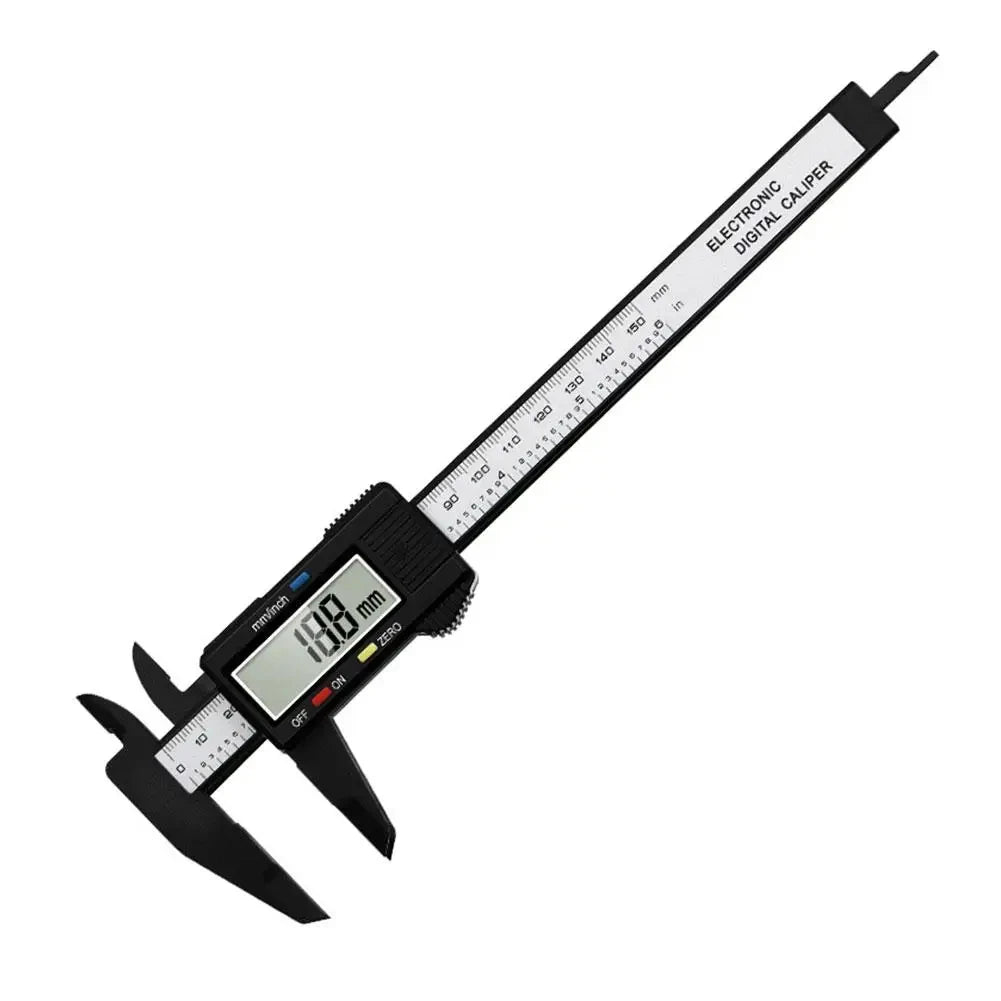 0-150mm High Strength Plastic Student Home Woodworking Gap Play Measuring Calipers Electronic Digital Calipers