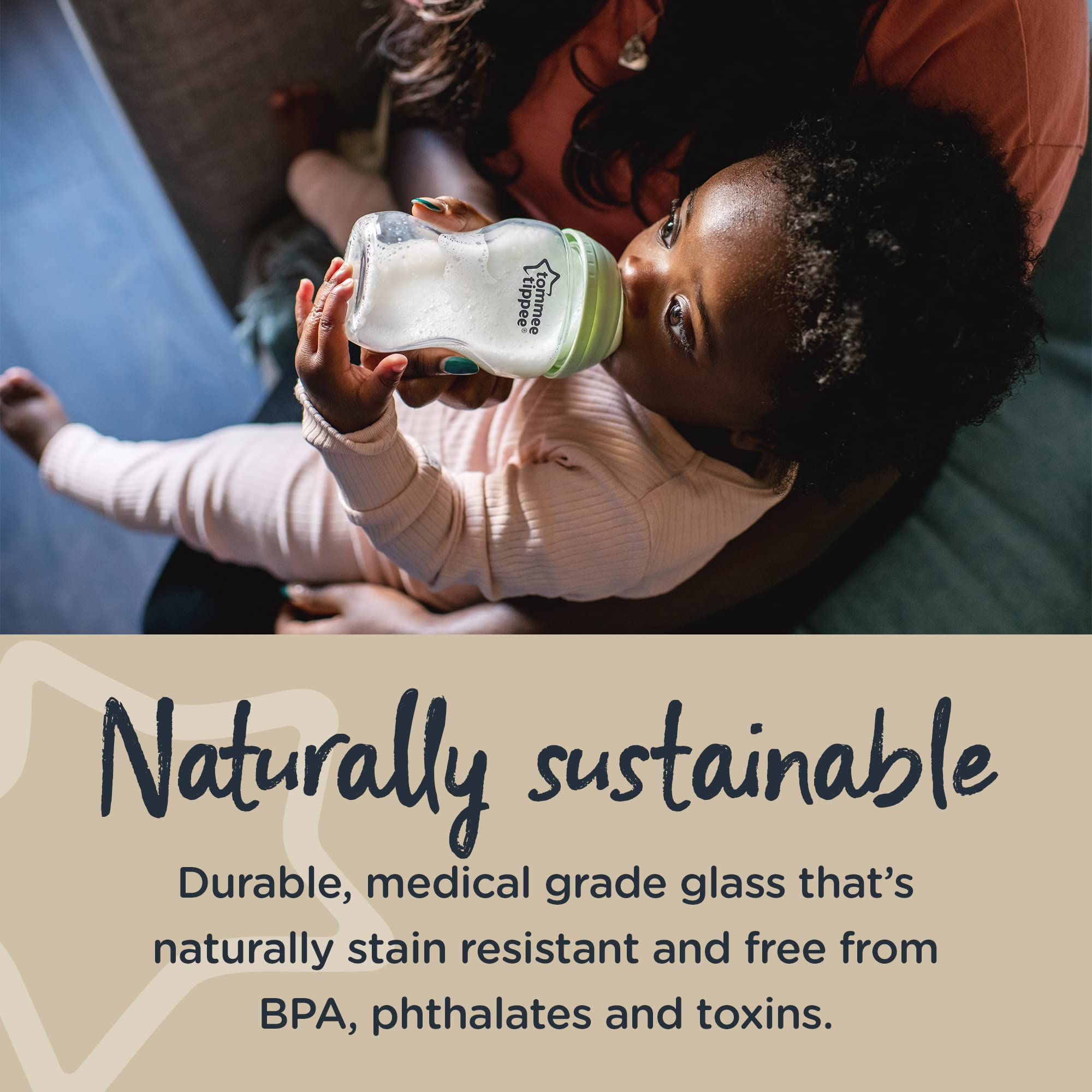 Tommee Tippee Glass Baby Bottles