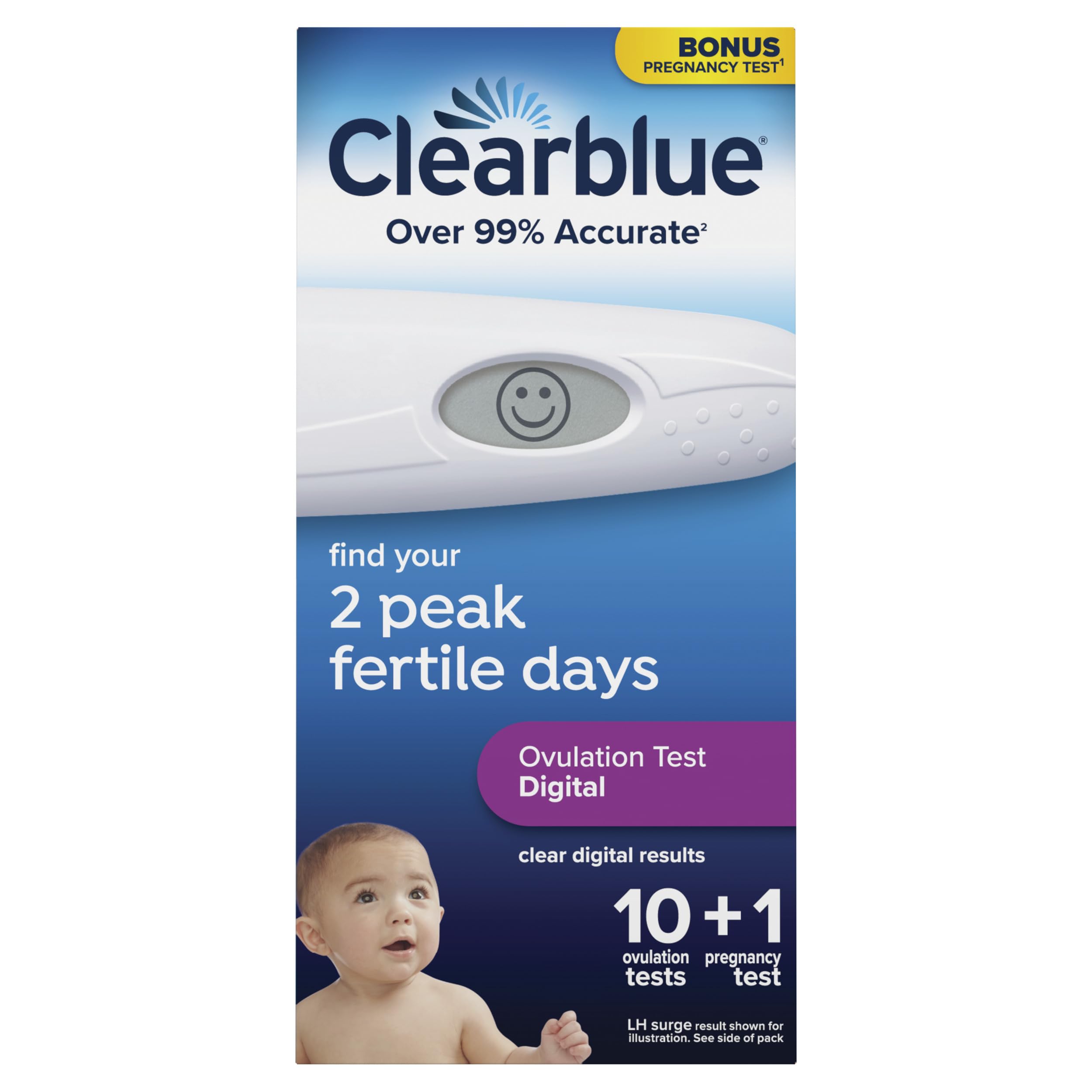 CLEARBLUE OVULATION DIGITAL TEST