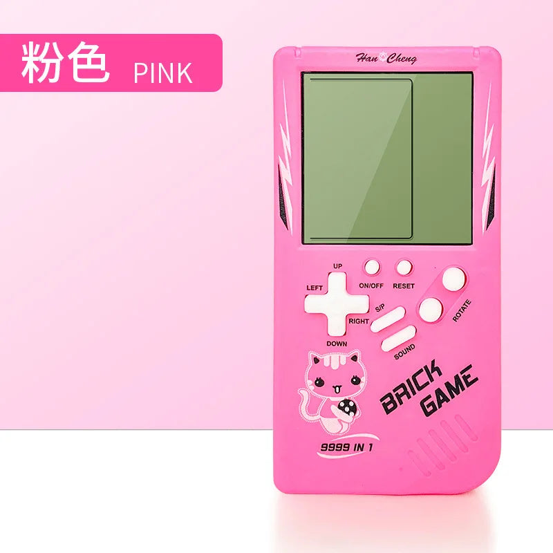 Mini Portable Retro Handheld Console Children Classic Pocket Nostalgic Play BRICK Game Machine Educational Toys Puzzle Game