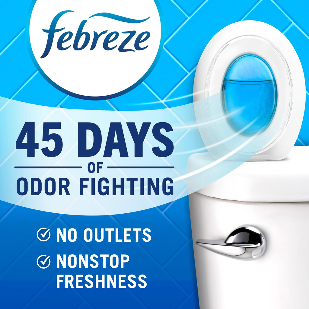 Febreze Small Spaces Air Freshener, Odor Eliminator, Gain Original, 2 count