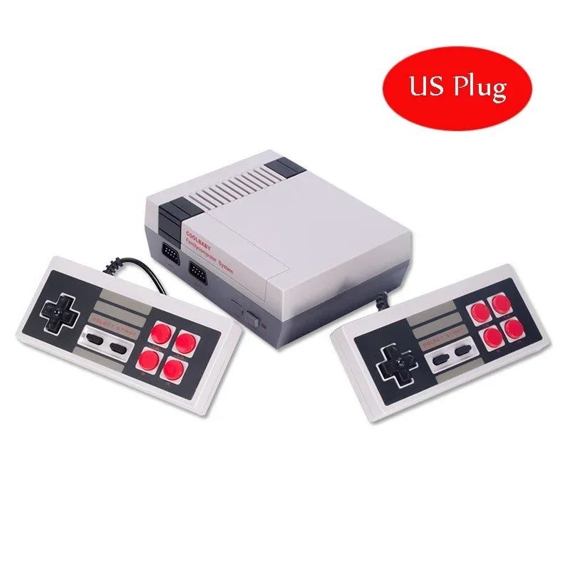 Retro Game Console Classic Mini Video Game System Built-in 620 AV Games 8-Bit FC Nes TV Console for Adults and Kids Gift