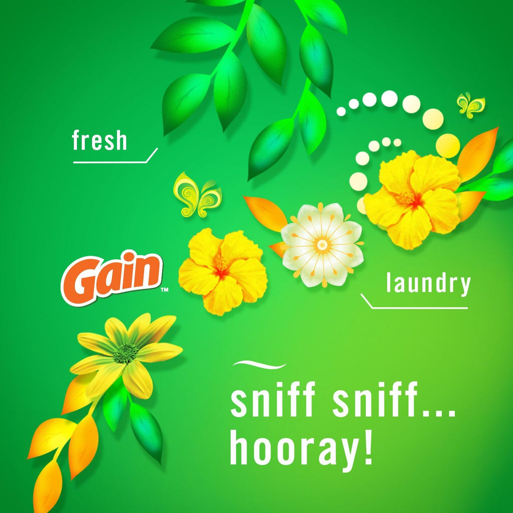 Febreze Small Spaces Air Freshener, Odor Eliminator, Gain Original, 2 count