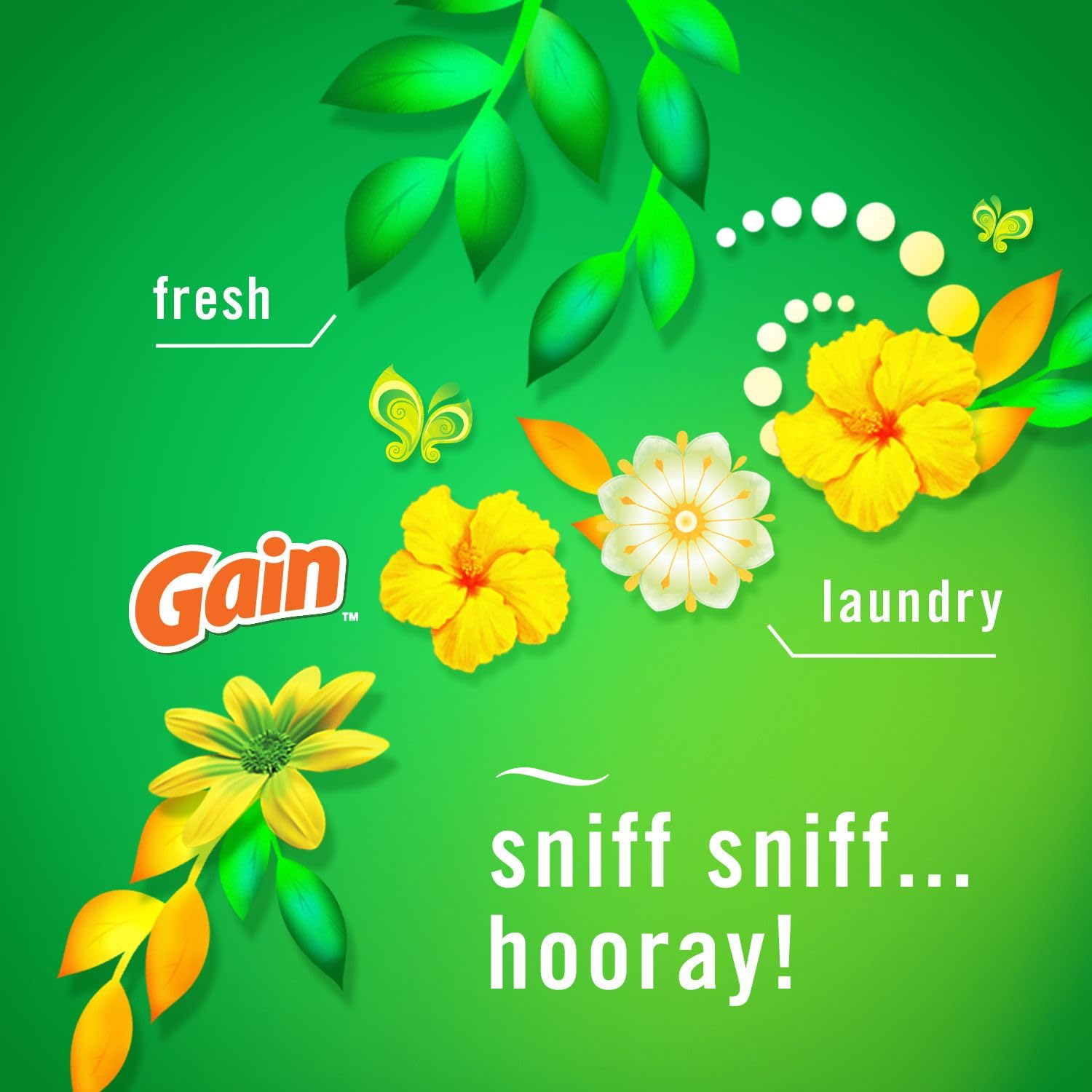 Febreze Small Spaces Air Freshener, Odor Eliminator, Gain Original, 2 count