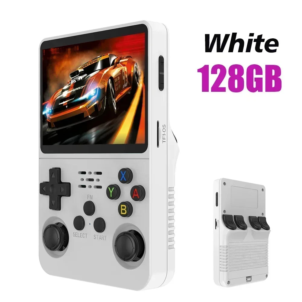 BOYHOM 256G Open Source R36S Retro Game Console - 3.5" IPS Portable Linux ARKOS Handheld | Best Gaming Gift (64G/128G Options)