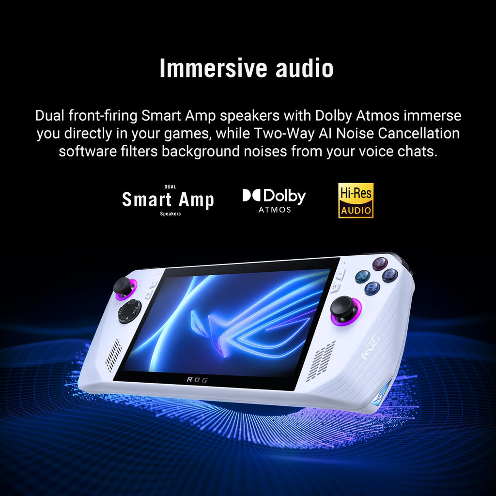 ASUS ROG Ally 7" 120Hz Gaming Handheld - AMD Z1 Extreme Processor - 512GB - White