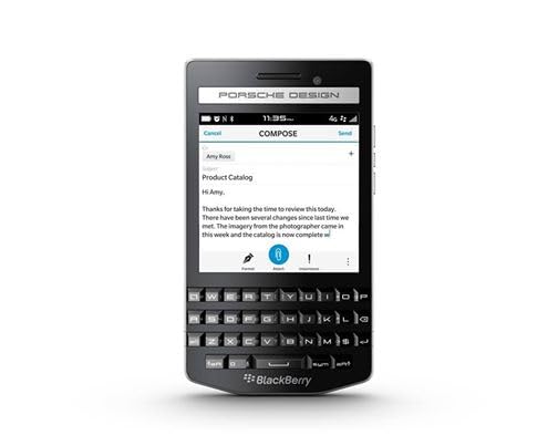 BlackBerry Porsche Design P'9983 RHB121LW 64GB with English QWERTY + Cyrillic Keyboard - International Version with No Warranty (Carbon Fiber)