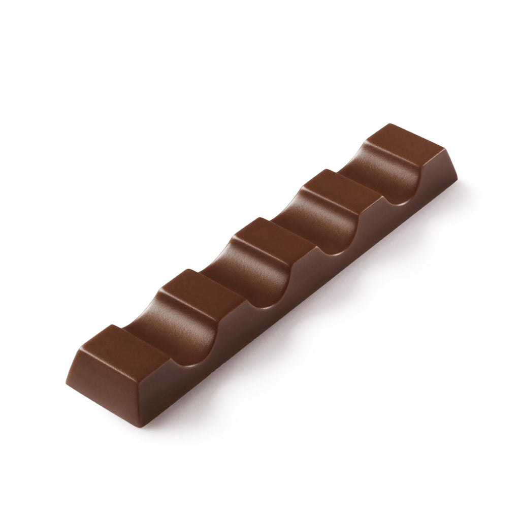 KINDER CHOCOLATE/CHOCOLAT bar; Single Bars; Milk Chocolate Candy bar with a Milky Filling; 6-Pack; Individually Wrapped Milk Chocolate Bars; 6x21g (126g)