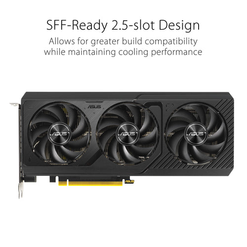 ASUS The SFF-Ready Prime GeForce RTX™ 5070 OC Edition 12GB GDDR7 Graphics Card (PCIe® 5.0, 12GB GDDR7, HDMI®/DP 2.1, 2.5-Slot, Axial-tech Fans, Dual BIOS)