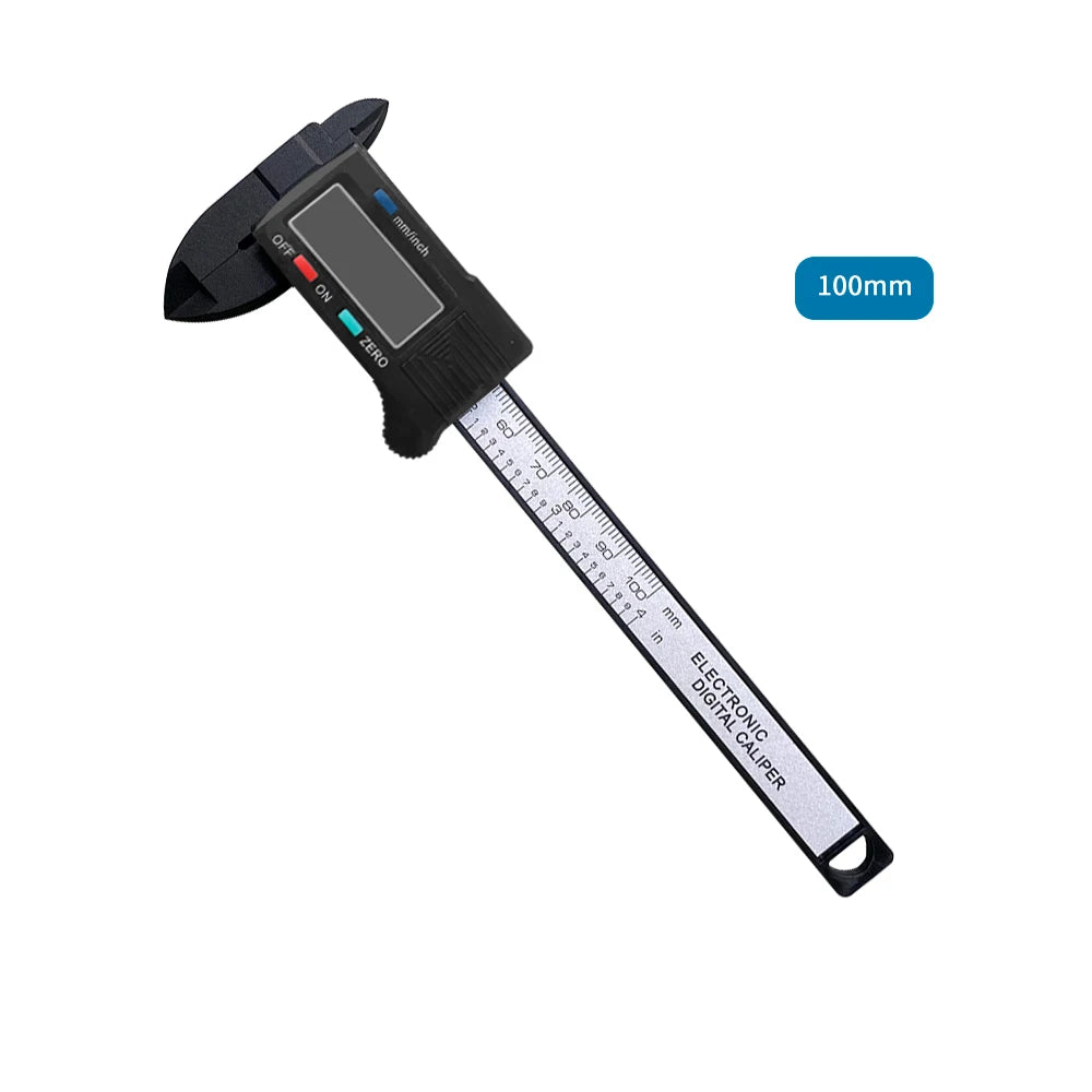 0-150mm High Strength Plastic Student Home Woodworking Gap Play Measuring Calipers Electronic Digital Calipers