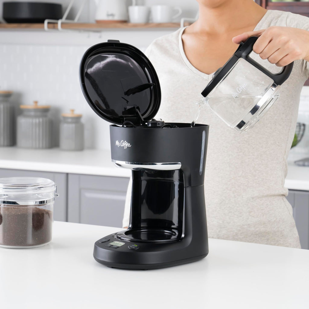 Mr. Coffee Coffee Maker, Programmable Coffee Machine with Auto Pause and Glass Carafe