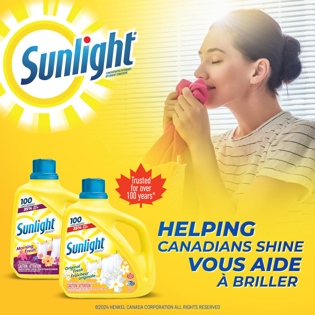 Sunlight Morning Fresh Liquid Laundry Detergent
