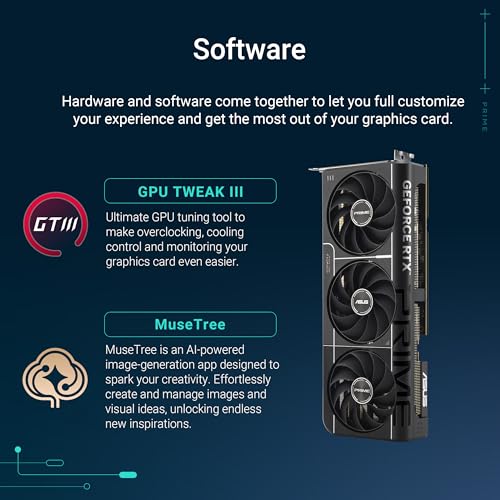 ASUS The SFF-Ready Prime GeForce RTX™ 5070 OC Edition 12GB GDDR7 Graphics Card (PCIe® 5.0, 12GB GDDR7, HDMI®/DP 2.1, 2.5-Slot, Axial-tech Fans, Dual BIOS)