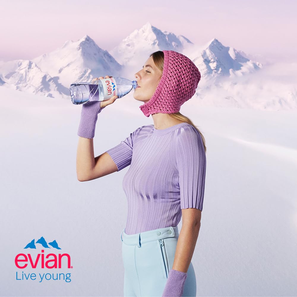Evian Pet, Pack of 6, Disposable (6 x 1.5 L)