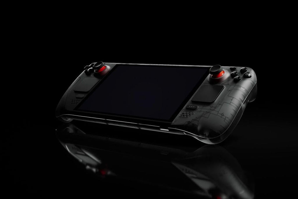 Steam Deck OLED 1TB Handheld Console - LIMITED EDITION Console with Exclusive Carry Case and Microfiber Cleaning Cloth - Special UK Edition Console Region Free Hardware with USA Plug Video Game Console