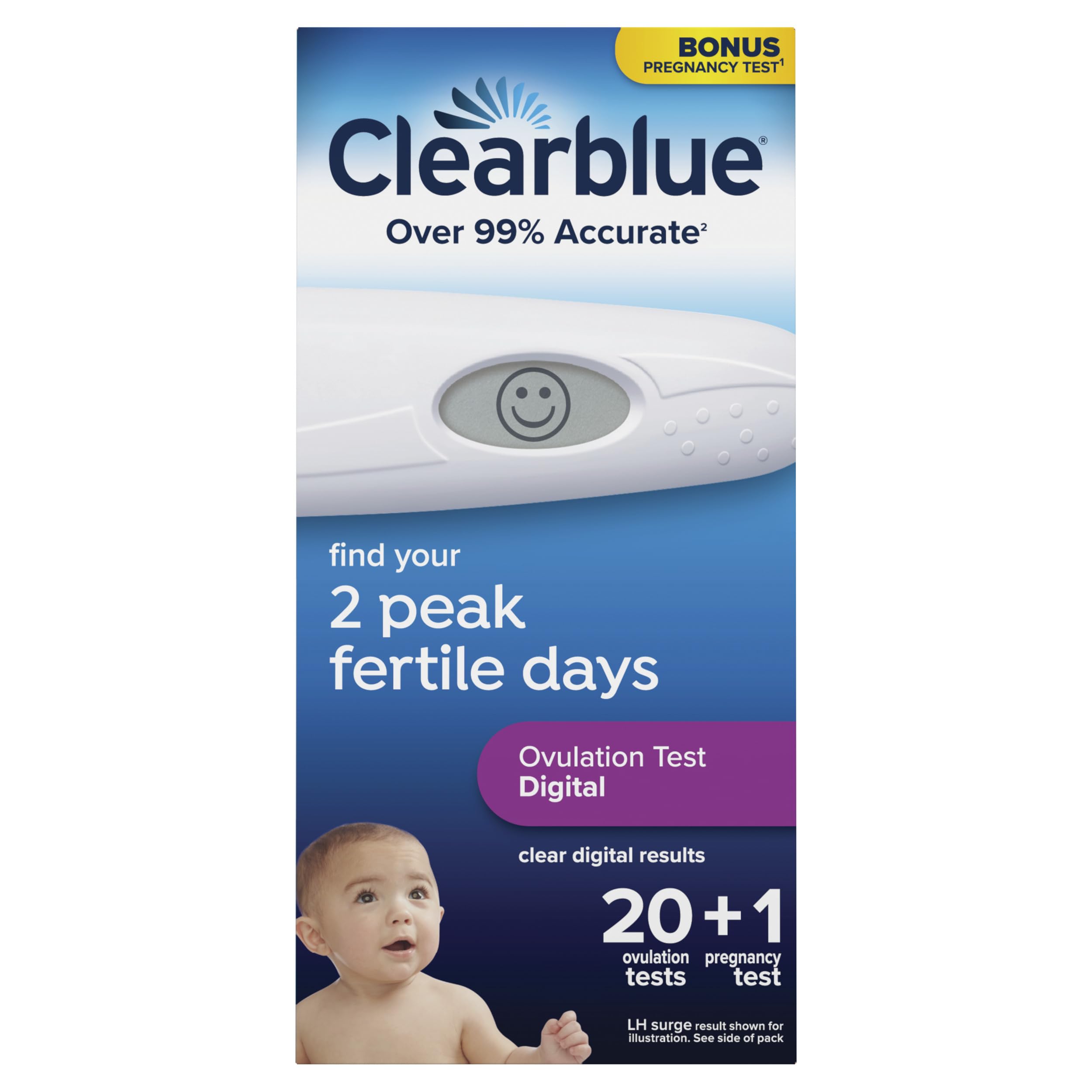 CLEARBLUE OVULATION DIGITAL TEST