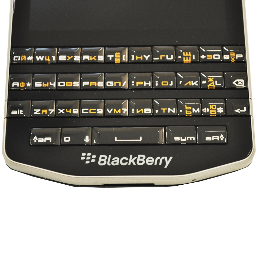 BlackBerry Porsche Design P'9983 RHB121LW 64GB with English QWERTY + Cyrillic Keyboard - International Version with No Warranty (Carbon Fiber)