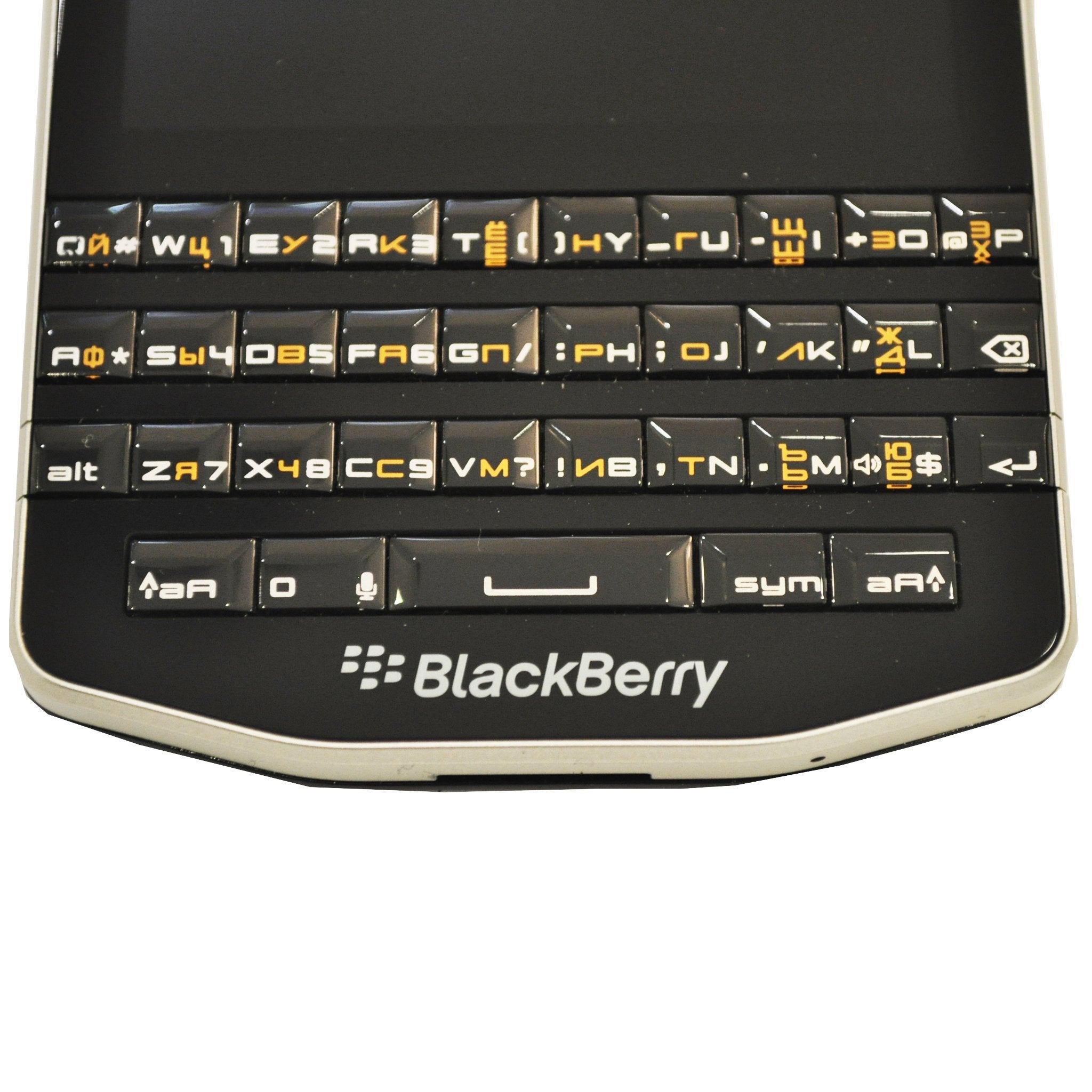 BlackBerry Porsche Design P'9983 RHB121LW 64GB with English QWERTY + Cyrillic Keyboard - International Version with No Warranty (Carbon Fiber)