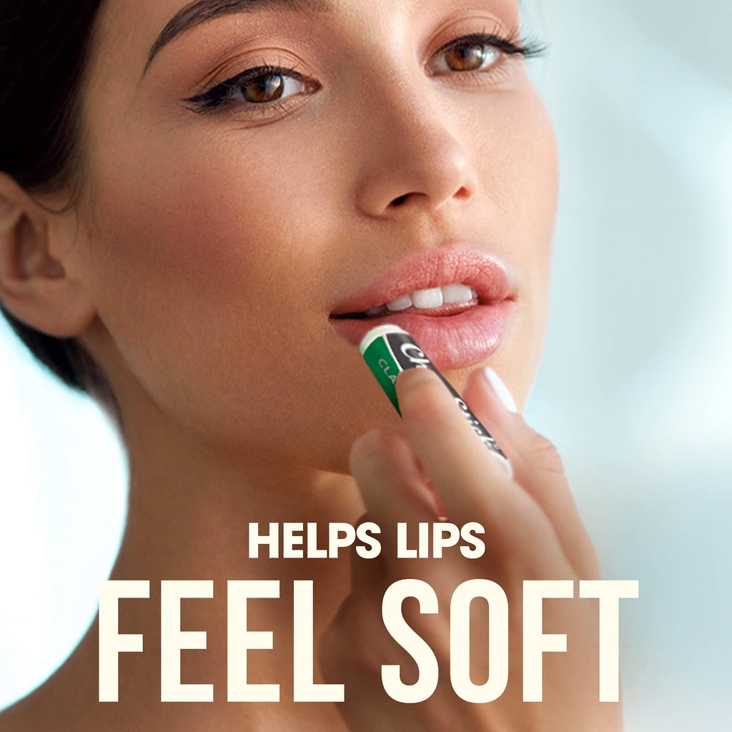 ChapStick Classic Lip Balm, Mint Flavour, 2 Tubes