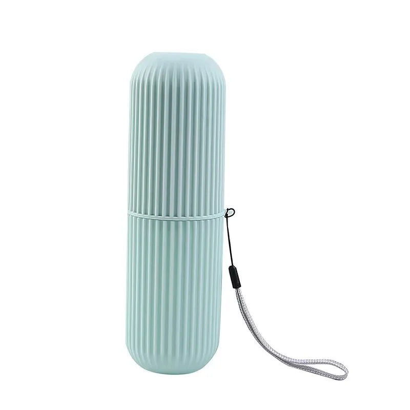 1Pc Portable Toothbrush Cup Bathroom Toothpaste Holder Storage Case Box Organizer Travel Toiletries Storage Cup New Creative