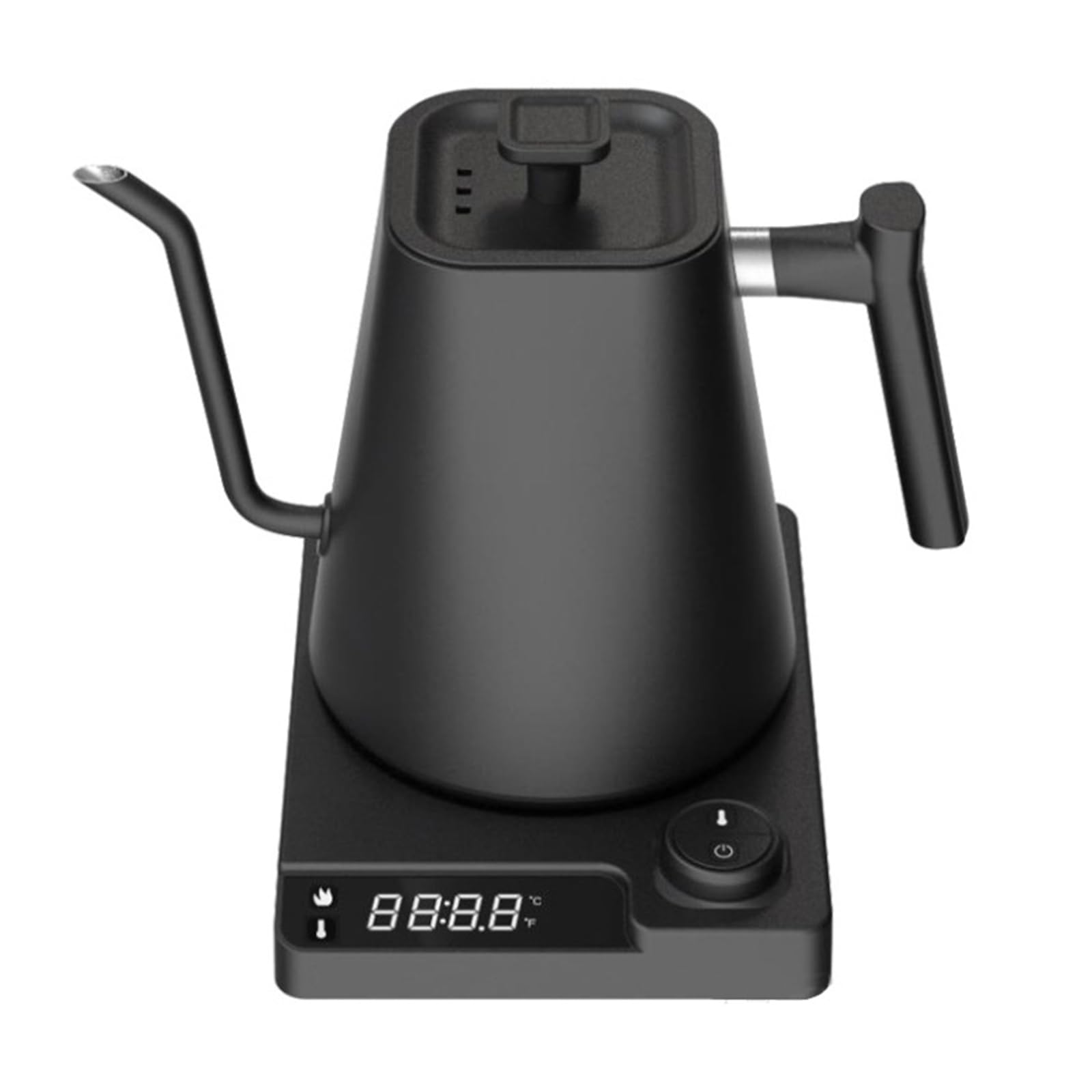 VICBINLY Electric Gooseneck Kettle, 1.0L Pour Over Kettle and Coffee Kettle, 100% Stainless Steel Inner Lid and Bottom, 1200 Watt Quick Heating