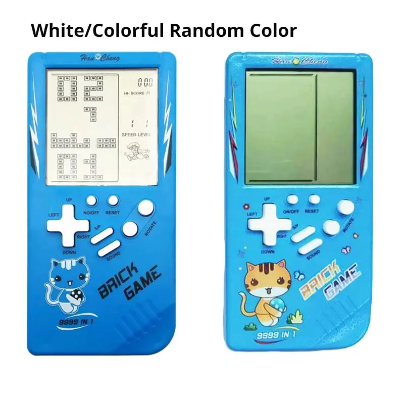 Mini Portable Retro Handheld Console Children Classic Pocket Nostalgic Play BRICK Game Machine Educational Toys Puzzle Game