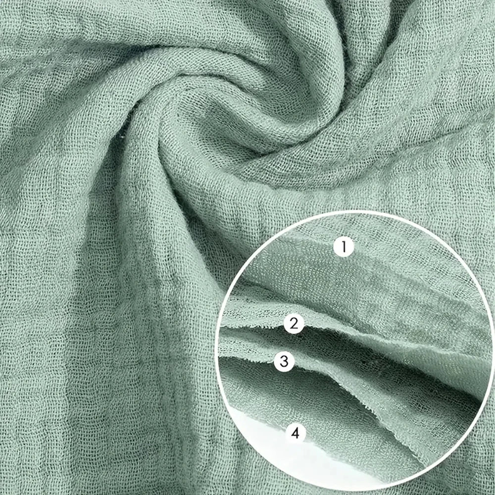 TDHD 5PC Baby Towel New Born Items Stuff Muslin Squares Infant Newborn Hand Bath Shower Face Towels Soft Cotton Gauze