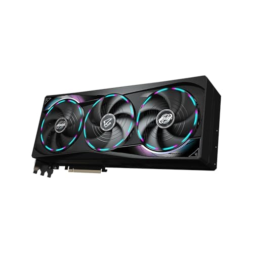 GIGABYTE AORUS GeForce RTX 5090 Master 32G Graphics Card, WINDFORCE Cooling System, 32GB 512-bit GDDR7, GV-N5090AORUS M-32GD Video Card