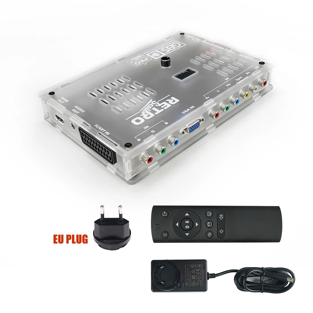 RetroScaler GBSC Pro GBS Control Scart RGBS YPbPr VGA Composite(AV) SV to HDMI® Video Auido Converter for Retro Game Consoles