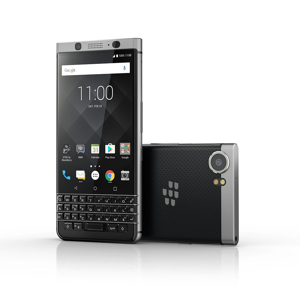 BlackBerry KEYone (Silver) Unlocked Android Smartphone 4G LTE, 32GB – Compatible with Canadian Carriers