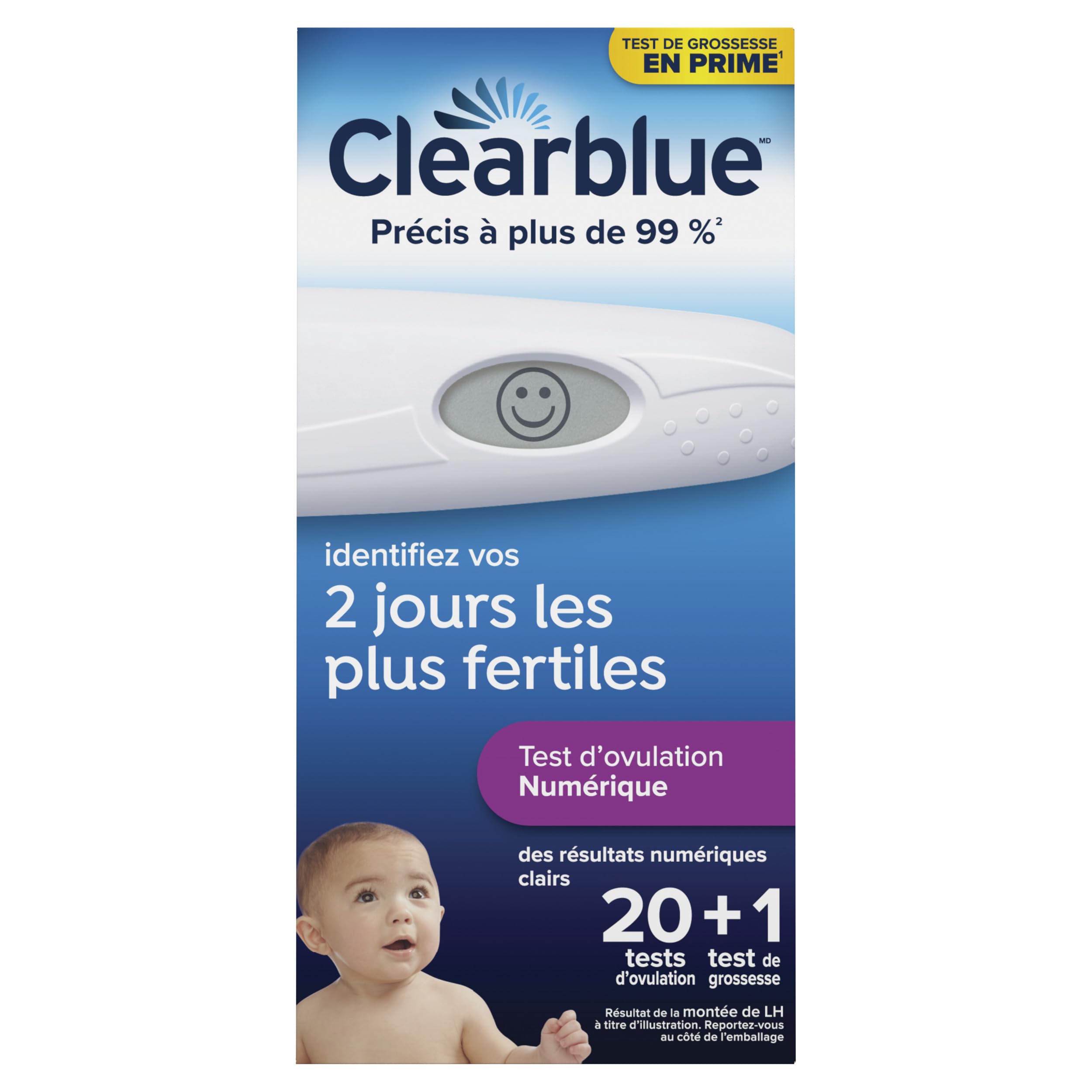 CLEARBLUE OVULATION DIGITAL TEST