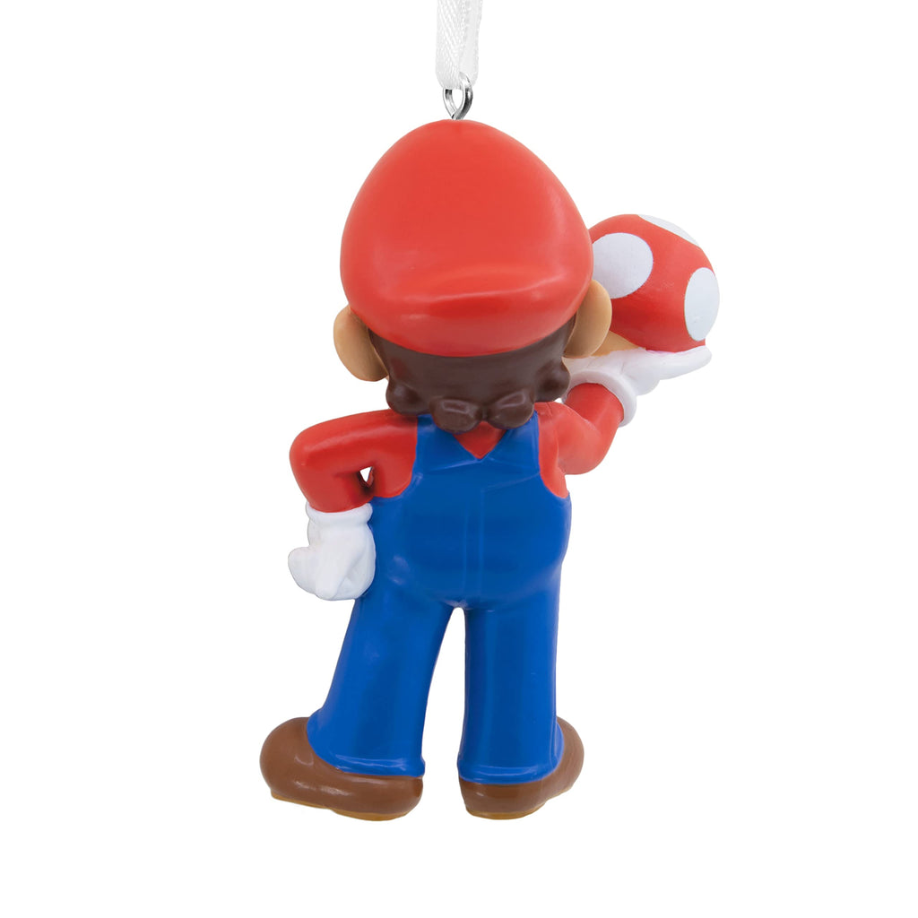 Hallmark Nintendo Super Mario with Super Mushroom Christmas Ornament (0002HCM9092)