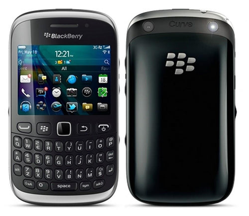 BlackBerry 9320 Curve Unlocked GSM Quad-Band Smartphone with 3.2 MP Camera, Wi-Fi, GPS and 7.1 BlackBerry OS, No Warranty (Black)