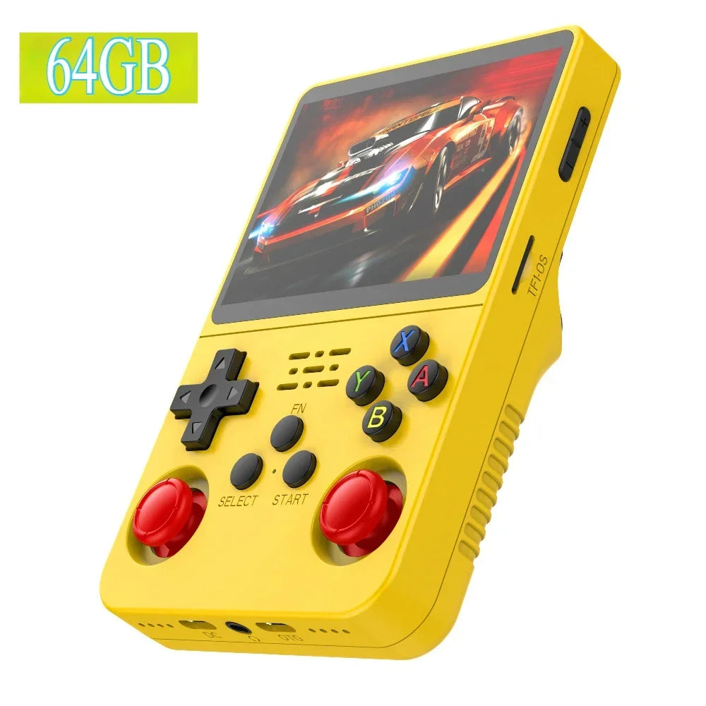 BOYHOM 256G Open Source R36S Retro Game Console - 3.5" IPS Portable Linux ARKOS Handheld | Best Gaming Gift (64G/128G Options)