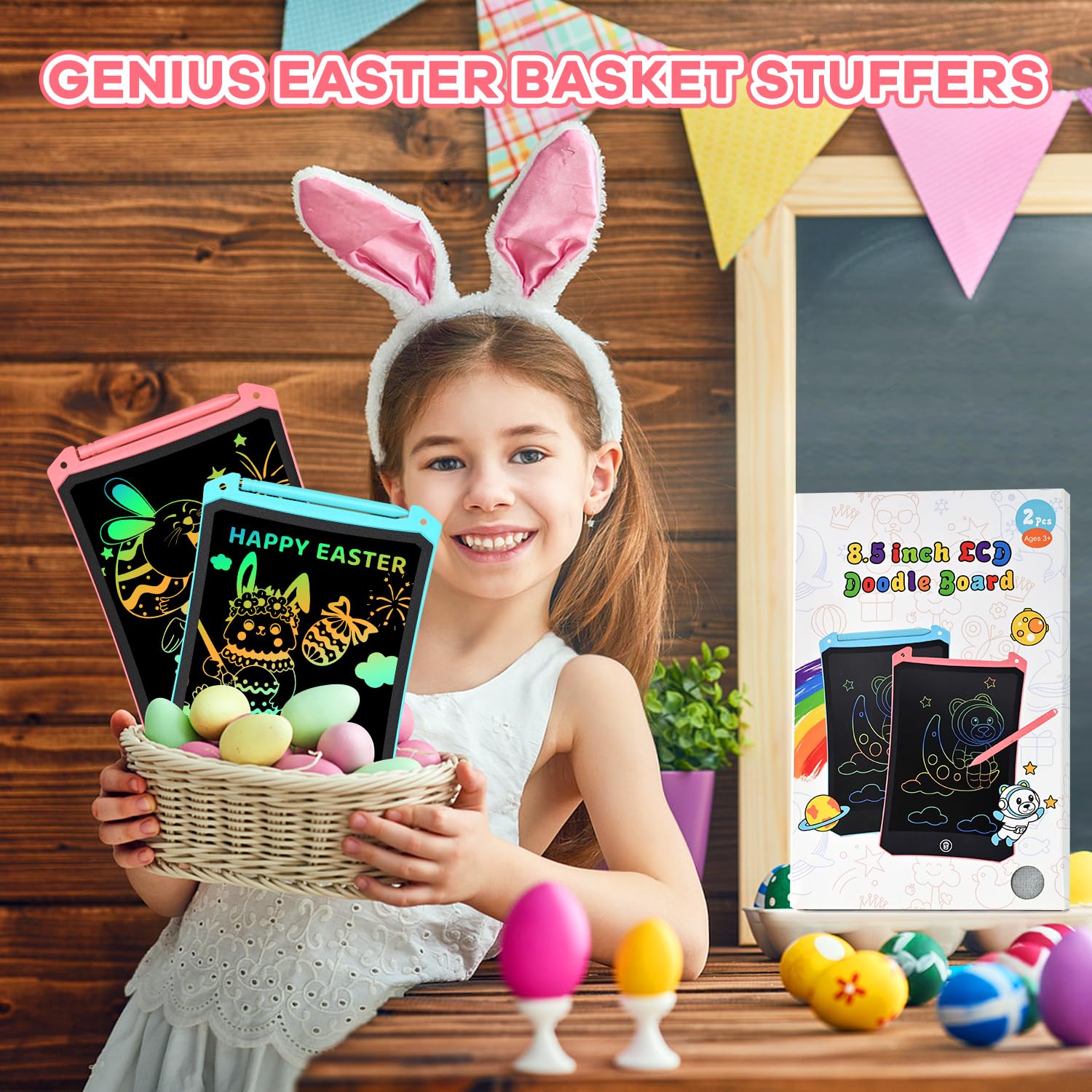 cimetech LCD Wirting Tablet Doodle Board for Kids Toys