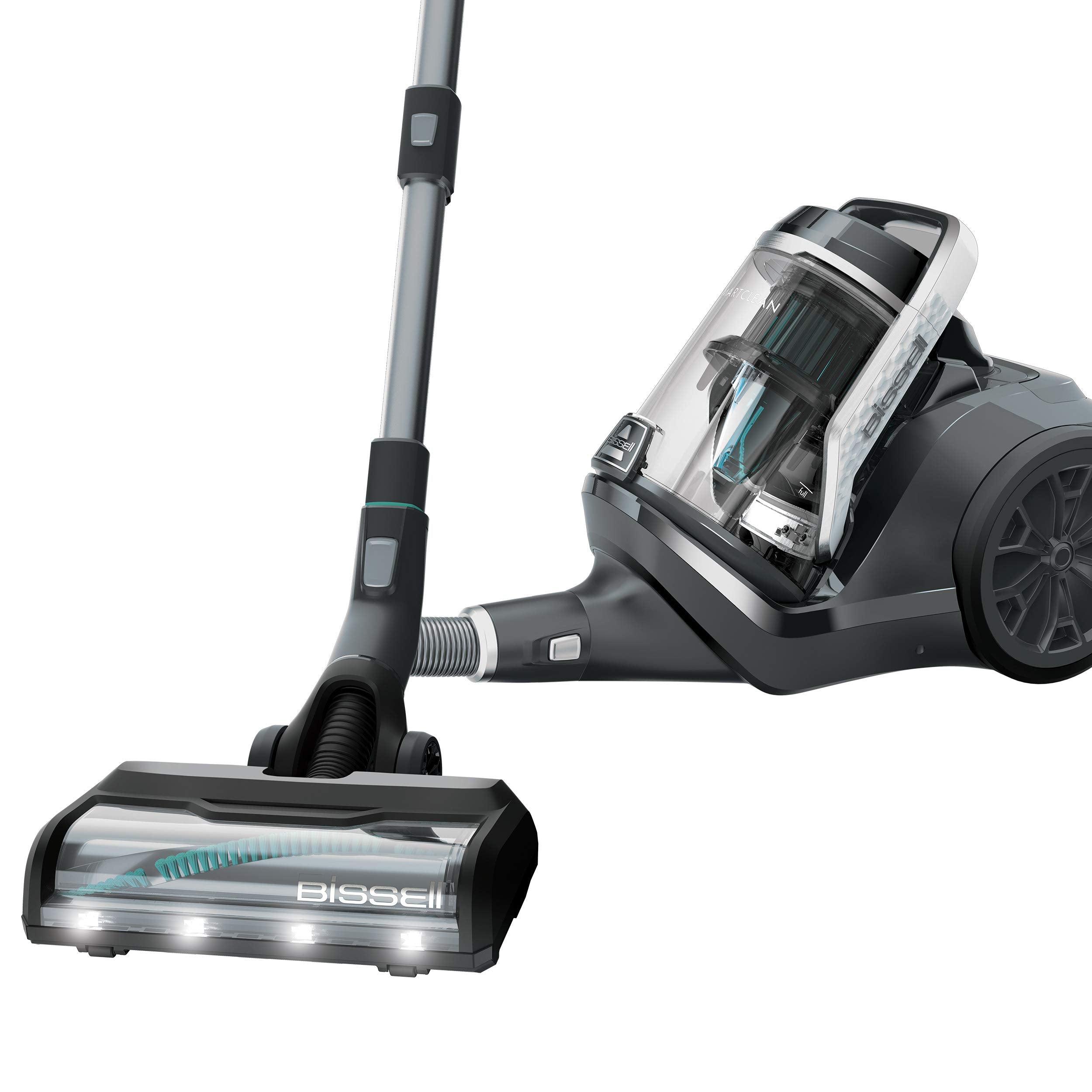 Bissell Pet Hair Eraser Bagless Cylinder Canister Vacuum Cleaner, 2230