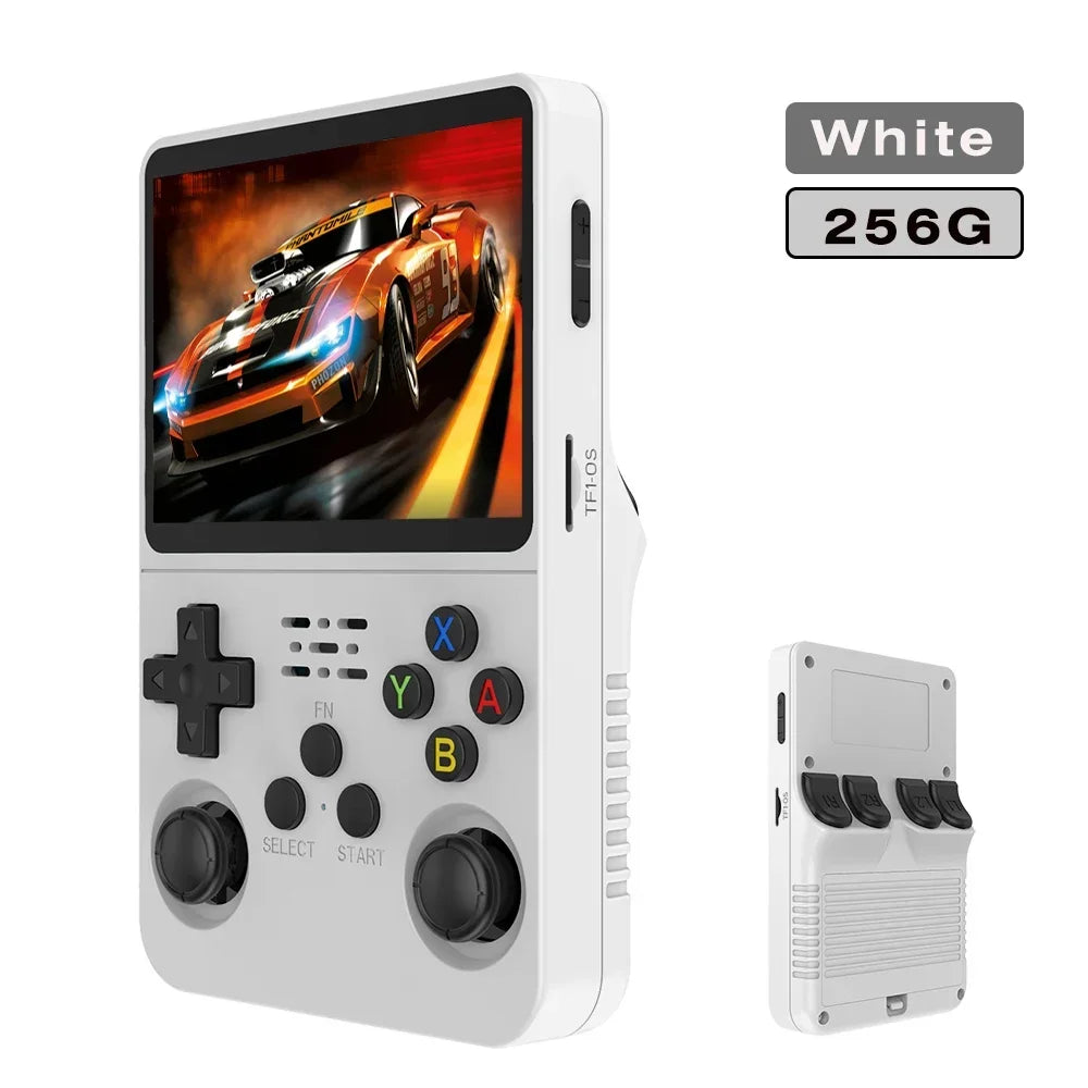BOYHOM 256G Open Source R36S Retro Game Console - 3.5" IPS Portable Linux ARKOS Handheld | Best Gaming Gift (64G/128G Options)