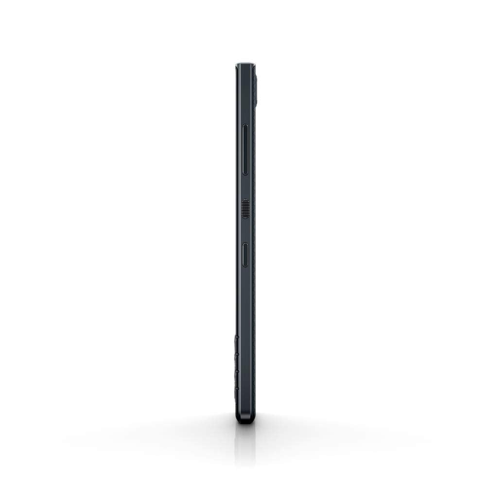 BlackBerry KEY2 LE (Lite) Single-SIM (32GB, BBE100-1, QWERTY Keypad) Factory Unlocked 4G Smartphone - International Version (Slate/Space Blue)