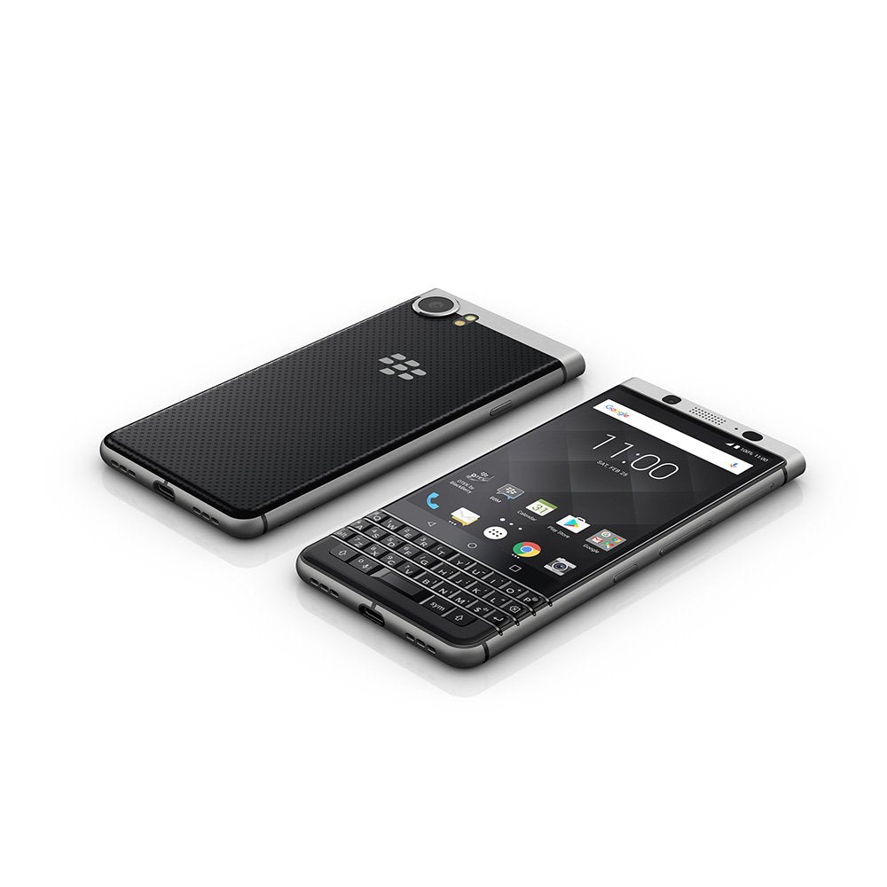 BlackBerry KEYone (Silver) Unlocked Android Smartphone 4G LTE, 32GB – Compatible with Canadian Carriers