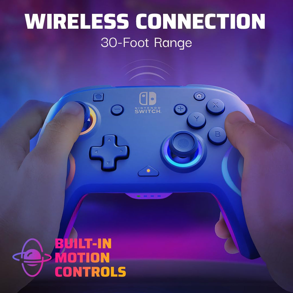 PDP Afterglow Wave Wireless Pro Controller for Nintendo Switch