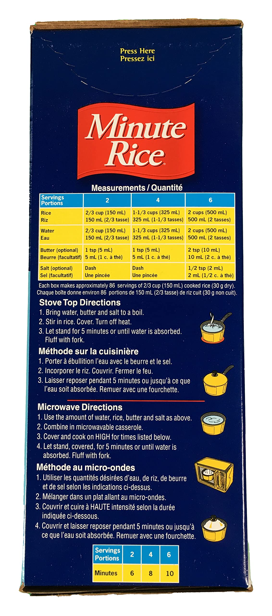 MINUTE RICE Cup, 1 Count