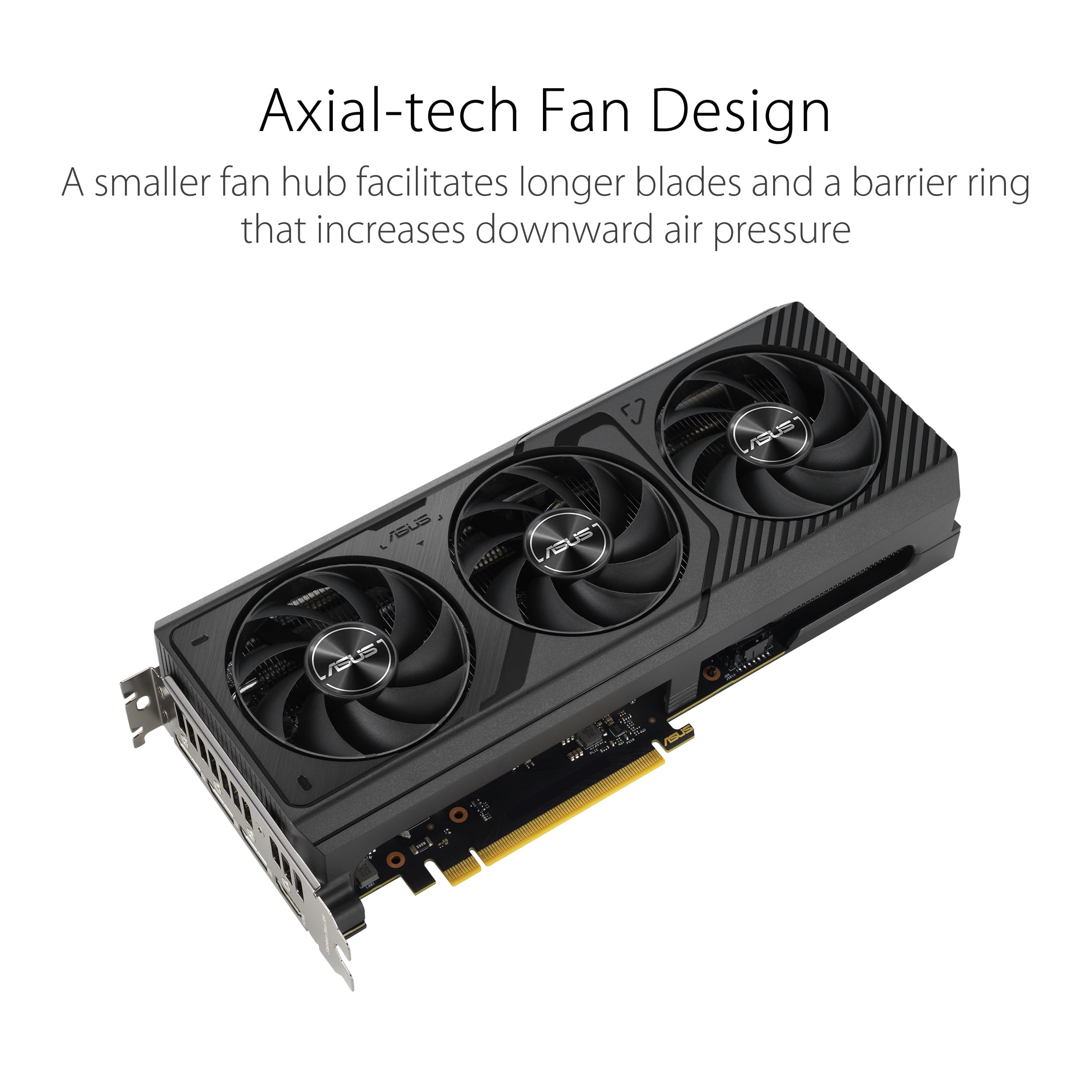 ASUS The SFF-Ready Prime GeForce RTX™ 5070 OC Edition 12GB GDDR7 Graphics Card (PCIe® 5.0, 12GB GDDR7, HDMI®/DP 2.1, 2.5-Slot, Axial-tech Fans, Dual BIOS)